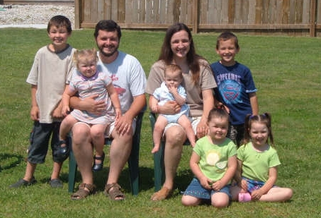 The Carrier Family, summer 2008